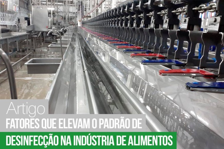 Fatores que elevam o padrão de desinfecção na indústria de alimentos