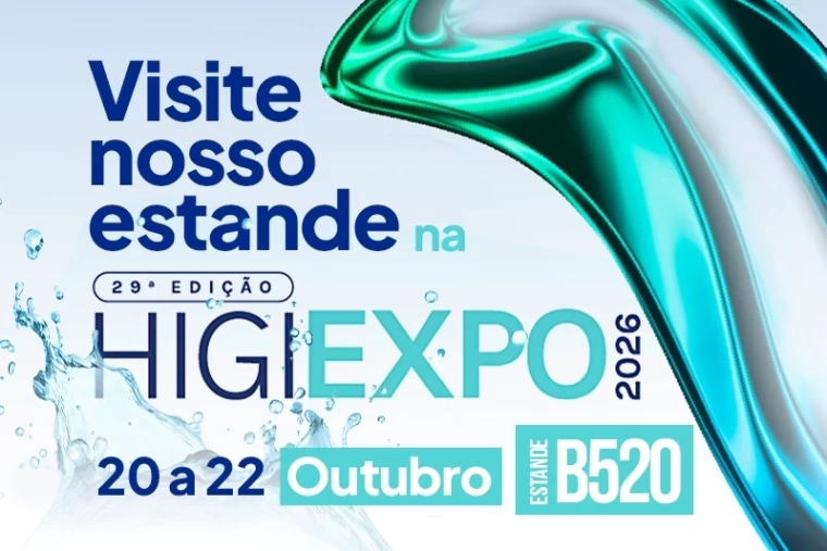 Weizur na Higiexpo 2026: visite o estande B520 e conheça nossas soluções em higienização industrial
