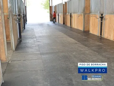 Piso de Borracha para Equinos Belmondo Walkpro Weizur